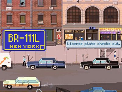 Gangster pod lombardem zleci ci misję - podłożyć paczki do samochodów mafii - Tydzień 2 służby w Beat Cop - Beat Cop - poradnik do gry