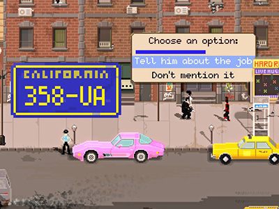 Pod sklepem z pączkami jest gangster, który poprosi cię o namierzenie pewnego samochodu z ukrytym pakunkiem - Tydzień 3 - Ostatnie dni w Beat Cop w Beat Cop - Beat Cop - poradnik do gry