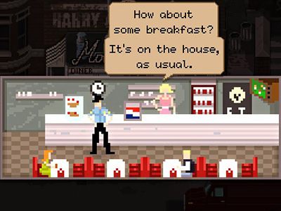 Przy dobrych relacjach z mieszkańcami czasem możesz otrzymać darmowe posiłki. - Porady ogólne w Beat Cop - Beat Cop - poradnik do gry