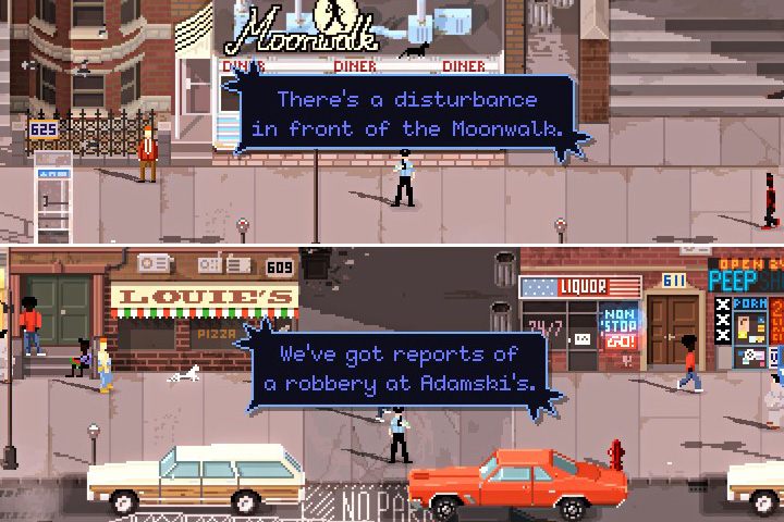 Dyspozytornia często przekazuje ci miejsca interwencji posługując się nazwami lub imionami właścicieli niż numerami. - Ważne miejsca w dzielnicy w Beat Cop - Beat Cop - poradnik do gry