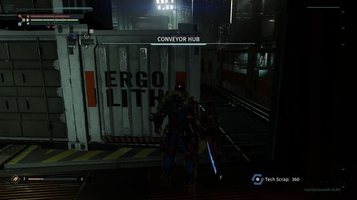 Tym razem ze Stacji przejdź do miejsca, w którym był Hobbes - Centrala Produkcyjna B | Opis przejścia The Surge - The Surge - poradnik do gry