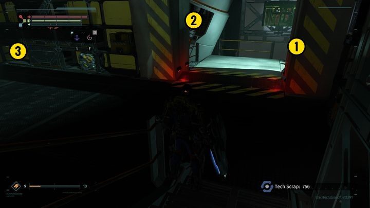 Następnie zejdź ze schodów i idź przed siebie - Centrala Produkcyjna B | Opis przejścia The Surge - The Surge - poradnik do gry