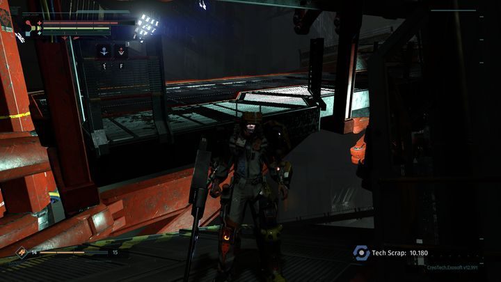 Po pokonaniu bossa musisz udać się na lewo patrząc z perspektywy zawalonej platformy - Wieża wentylacyjna | Opis przejścia The Surge - The Surge - poradnik do gry