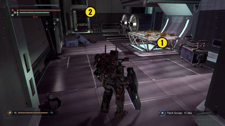 Pokonaj przeciwnika i zniszcz gablotę, żeby uzyskać dostęp do nowego implantu [1] - Dział badawczy | Opis przejścia The Surge - The Surge - poradnik do gry