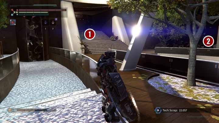 Potem udaj się w kierunku schodów - Sektory Kierownicze | Opis przejścia The Surge - The Surge - poradnik do gry