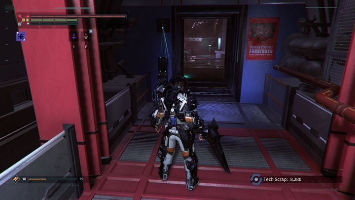 Idź korytarzem do samego końca, a trafisz do strefy ochrony CREO - Jądro - finał The Surge The Surge - The Surge - poradnik do gry