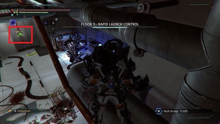 Spadniesz na platformę ponad jednym z pomieszczeń - Jądro - finał The Surge The Surge - The Surge - poradnik do gry