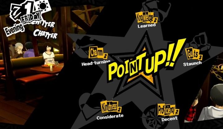 Większość dodatkowych aktywności w grze przyczyni się do rozwoju dodatkowych parametrów postaci. - Parameters - jak je zwiększać? | FAQ | Persona 5 - Persona 5 - poradnik do gry