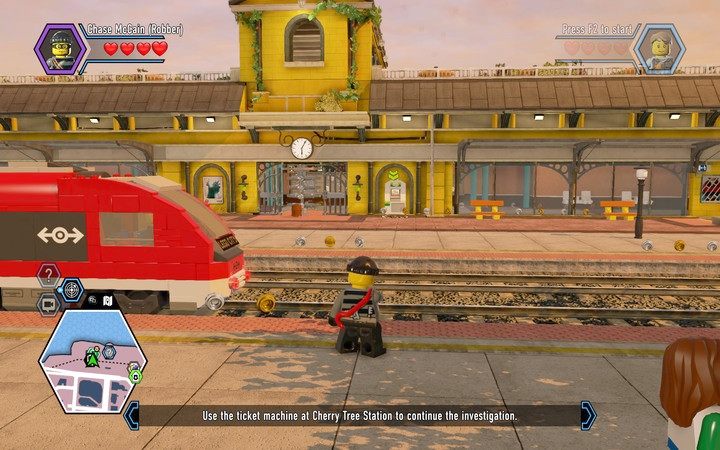 Pociągi to najszybszy sposób transportu, liczba stacji jest jednak ograniczona - Transport, pojazdy i samochody w Lego City: Tajny Agent - LEGO City: Tajny Agent - poradnik do gry