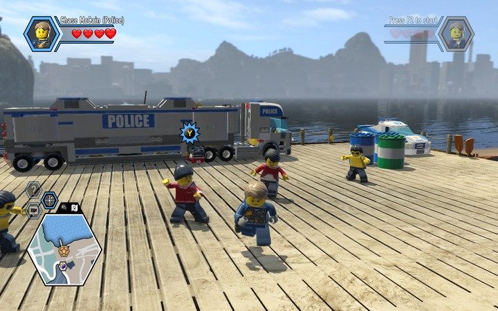 Najpierw rozpraw się z gangsterami, potem uciekaj na posterunek ciężarówką - Gang Chana | Rozdział 5 w Lego City: Tajny Agent - LEGO City: Tajny Agent - poradnik do gry