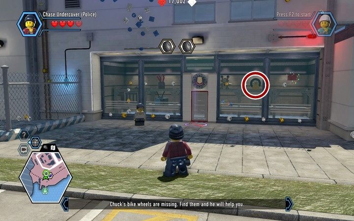 Pierwsze koło do motocykla - Uwolnij Moe de Luca | Rozdział 6 w Lego City: Tajny Agent - LEGO City: Tajny Agent - poradnik do gry