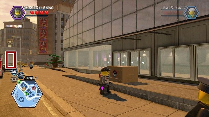 Musisz zakolorować białą ściankę wspinaczkową na niebiesko, by zaczęła pełnić swoją funkcję - Uratuj Blackwella | Rozdział 8 w Lego City: Tajny Agent - LEGO City: Tajny Agent - poradnik do gry