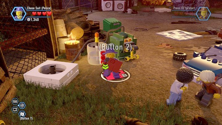 Najpierw napełnij generator paliwem... - Złomowisko | Rozdział 8 w Lego City: Tajny Agent - LEGO City: Tajny Agent - poradnik do gry