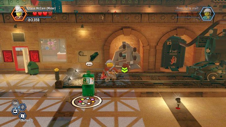 Wysadź w powietrze zwalisko ze srebrnych bloków - Włamanie do muzeum | Rozdział 10 w Lego City: Tajny Agent - LEGO City: Tajny Agent - poradnik do gry