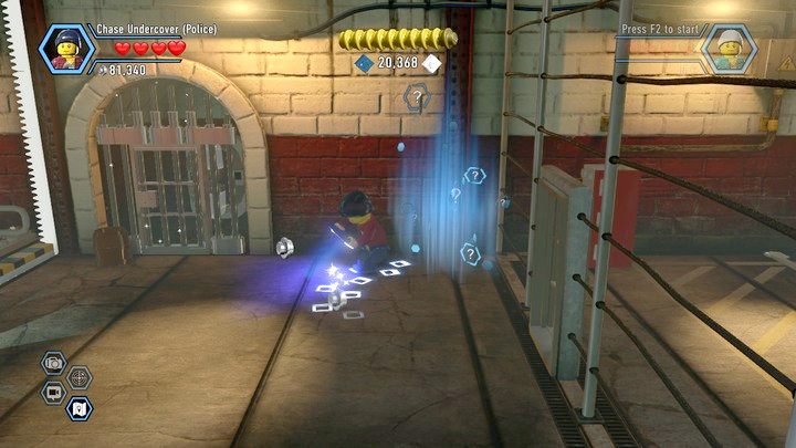 Zbadaj także kolejne ślady w piwnicach - Trening strażacki | Rozdział 10 w Lego City: Tajny Agent - LEGO City: Tajny Agent - poradnik do gry