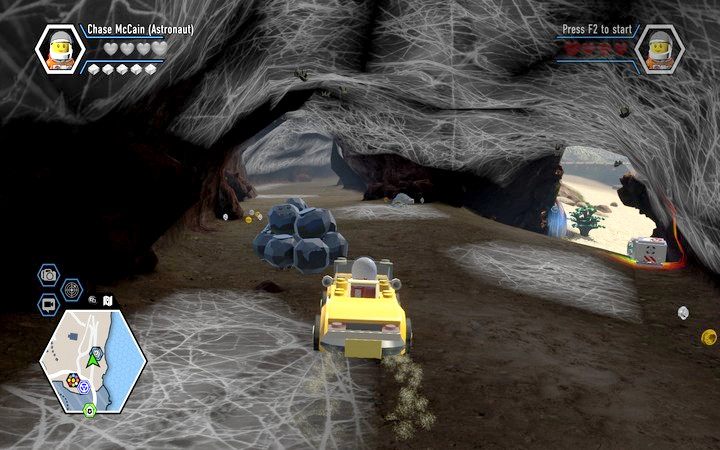 Jaskinia w Fort Meadows - Obszar północno-zachodni w Lego City: Tajny Agent | Mapy sekretów - LEGO City: Tajny Agent - poradnik do gry