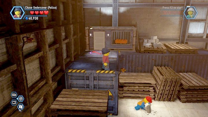 Pierwszy klocek w szopce - Plac budowy w Lego City: Tajny Agent - LEGO City: Tajny Agent - poradnik do gry