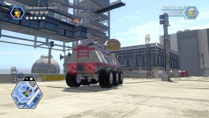 Dotrzyj do portu kosmicznego na wyspie Apollo - Przygotowania do lotu w Lego City: Tajny Agent - LEGO City: Tajny Agent - poradnik do gry