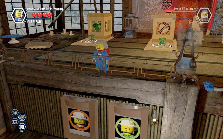 Staraj się obrócić figury w miarę równo - w przeciwnym razie układ może zostać niezaakceptowany - Sekrety w Dojo w Lego City: Tajny Agent - LEGO City: Tajny Agent - poradnik do gry