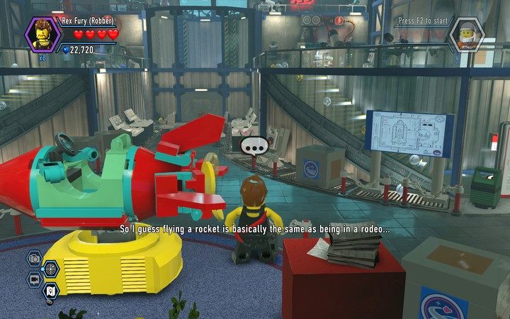 Skorzystaj z rakiety - Sekrety w hangarze w Lego City: Tajny Agent - LEGO City: Tajny Agent - poradnik do gry