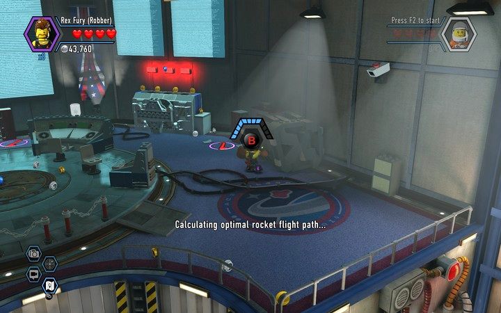 Zniszcz srebrną skrzynię na najwyższym piętrze - Sekrety w hangarze w Lego City: Tajny Agent - LEGO City: Tajny Agent - poradnik do gry