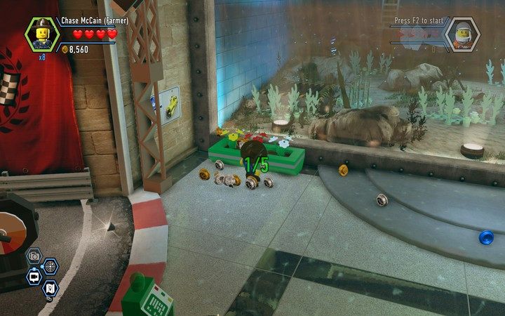 Podlej 5 kwiatków jako farmer - Sekrety w muzeum w Lego City: Tajny Agent - LEGO City: Tajny Agent - poradnik do gry