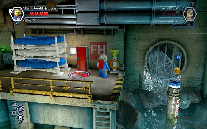 Niszcz koła ratunkowe i otwieraj szafki... - Sekrety w skarbcu Blackwella w Lego City: Tajny Agent - LEGO City: Tajny Agent - poradnik do gry