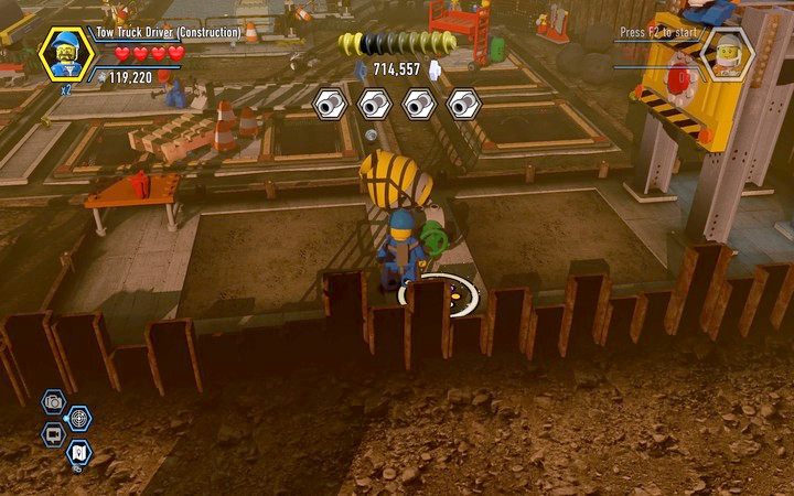 Użyj betoniarki, by dostać się do żetonu - Sekrety na miejscu budowy w Lego City: Tajny Agent - LEGO City: Tajny Agent - poradnik do gry