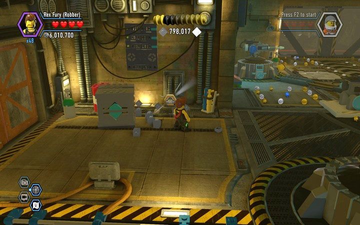 W ostatnim obszarze możesz zdobyć jeszcze dwa żetony pojazdów - Sekrety w bazie Rexa w Lego City: Tajny Agent - LEGO City: Tajny Agent - poradnik do gry