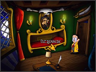 Obejrzałem ją ponownie i w wyniku starannych wyliczeń odkryłem miejsce ukrycia skarbów, oznaczone znakiem X - Opis przejścia cz.11 | Tony Tough i Noc Pieczonych śCIEM - Tony Tough i Noc Pieczonych śCIEM - poradnik do gry