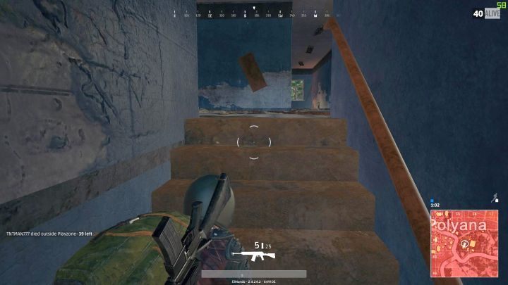 Kiedy mini-mapa zaświeci się na czerwono, lepiej schować się do budynku. - PUBG: Porady ogólne - PUBG - poradnik do gry