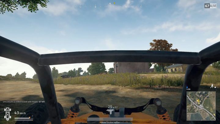 Podróż pojazdem jest szybsza, jednak okoliczni wrogowie bez problemu cię zlokalizują. - PUBG: Pojazdy - porady - PUBG - poradnik do gry