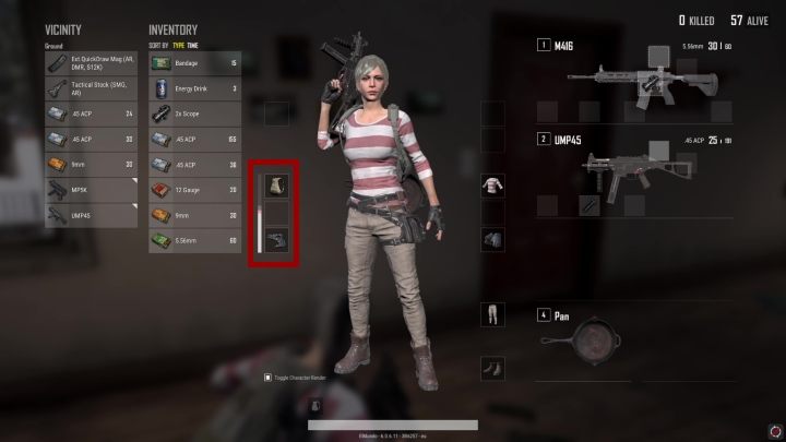 Stan kamizelek i hełmów sprawdzić można w widoku ekwipunku. - PUBG: Zmniejszanie otrzymywanych obrażeń - PUBG - poradnik do gry