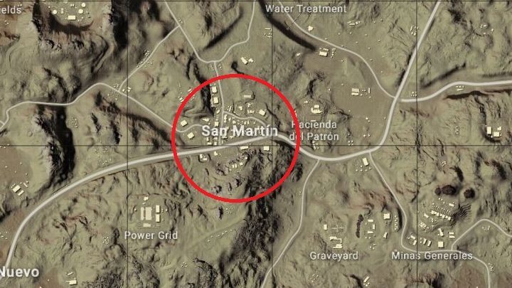 San Martin - PUBG: Miramar, mapa - Ważne miejsca, lądowanie, pojazdy, loot - PUBG - poradnik do gry