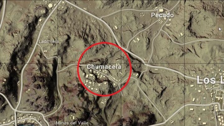 Chumacera - PUBG: Miramar, mapa - Ważne miejsca, lądowanie, pojazdy, loot - PUBG - poradnik do gry