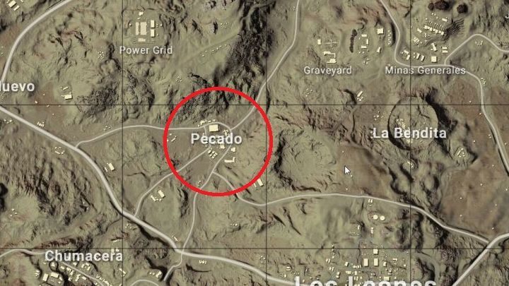 Pecado. - PUBG: Miramar, mapa - Ważne miejsca, lądowanie, pojazdy, loot - PUBG - poradnik do gry