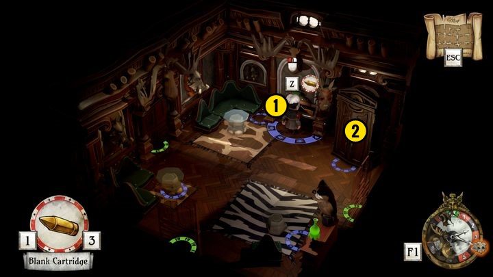 1 - Podmień pocisk i zakończ zadanie | Reginald Sixpence | The Sexy Brutale - The Sexy Brutale - poradnik do gry