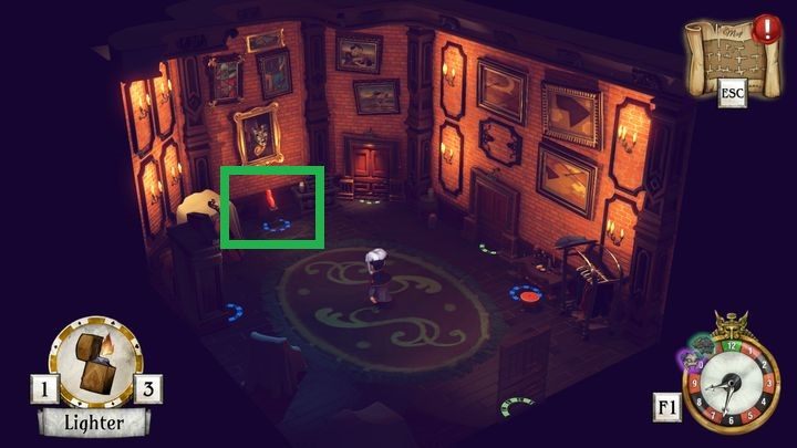 Po dotarciu tam upewnij się że jest nie później jak 8 - Aktywuj lewy włącznik | Greyson Grayson i Redd Rockridge | The Sexy Brutale - The Sexy Brutale - poradnik do gry