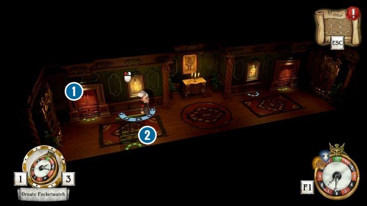 Podążaj jedyną dostępną drogą, aż dotrzesz do widocznego powyżej pomieszczenia - Uruchom pierwszy punkt startowy | Thanos Gorecki i Aurum Runes - The Sexy Brutale - poradnik do gry