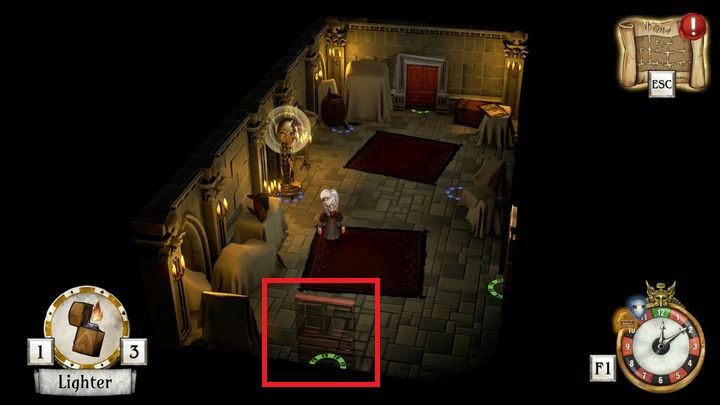 Z pomieszczenia startowego wyjdź drzwiami prowadzącymi do dalszej części rezydencji - Uruchom drugi punkt startowy | Thanos Gorecki i Aurum Runes | The Sexy Brutale - The Sexy Brutale - poradnik do gry