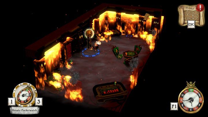 Po wejściu do budynku znajdziesz się jeszcze raz w rezydencji - Pierścień i maska | Lucas Bondes | The Sexy Brutale - The Sexy Brutale - poradnik do gry