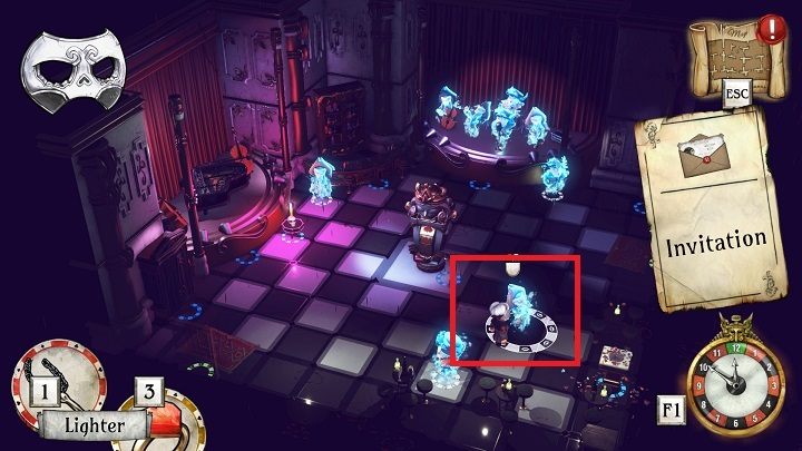 Zabierz talizman, który wykorzystałeś na etapie ratowania Willow Blue i udaj się do baru - Zaproszenia | Kolekcje | The Sexy Brutale - The Sexy Brutale - poradnik do gry