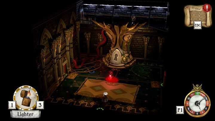 Tam spotkasz kobietę z samouczka, która jedynie poinformuje cię, że musisz znaleźć drogę na dół - Odkryj właz | Lucas Bondes | The Sexy Brutale - The Sexy Brutale - poradnik do gry