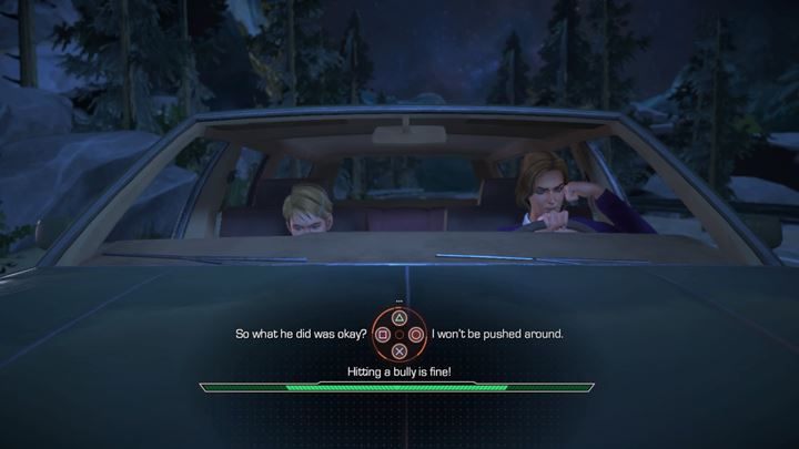 Peter cofnie się do wydarzeń z przeszłości - Przejażdżka samochodowa - retrospekcja | Guardians of the Galaxy - Guardians of the Galaxy: The Telltale Series - poradnik do gry