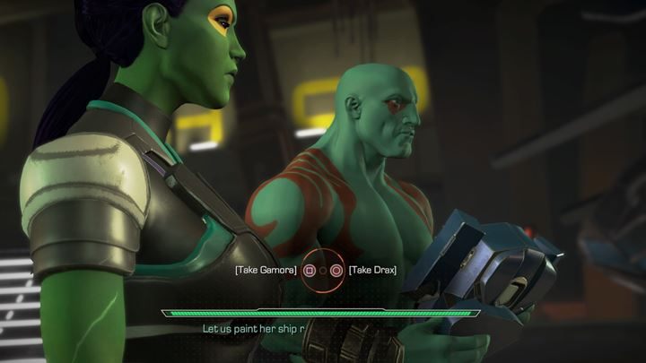 Oto ostatni z ważnych wyborów w tym epizodzie. - Wizyta na wrogim statku | Guardians of the Galaxy - Guardians of the Galaxy: The Telltale Series - poradnik do gry
