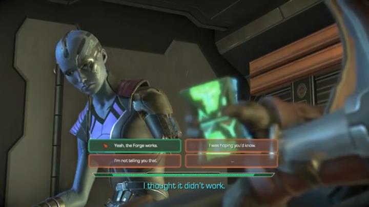 Udasz się do celi Nebuli i rozpoczniesz dialog z kobietą - Rozdział 4 - Too Fast For Love | Epizod 2 - Under pressure - Guardians of the Galaxy: The Telltale Series - poradnik do gry