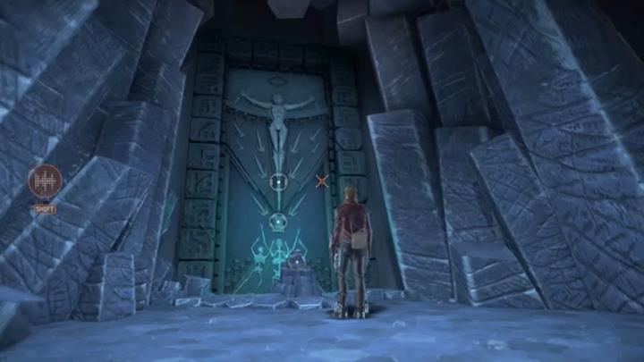 Odsłonisz ukryte przejście - podejdź do niego i spójrz na ślady stóp na ziemi - Rozdział 5 - Fly By Night | Epizod 2 - Under pressure | Guardians of the Galaxy - Guardians of the Galaxy: The Telltale Series - poradnik do gry