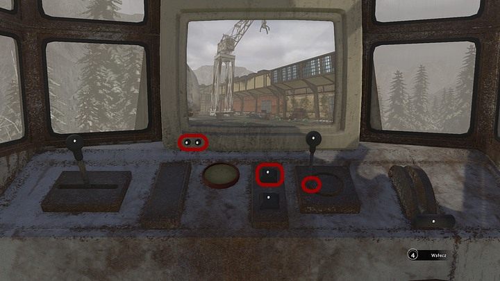 Zaczynając od zastanego położenia dźwigu, należy wykonać następujące czynności - Załaduj węgiel na pokład Kryształu | Rozdział trzeci | Opis przejścia Syberia 3 - Syberia 3 - poradnik do gry