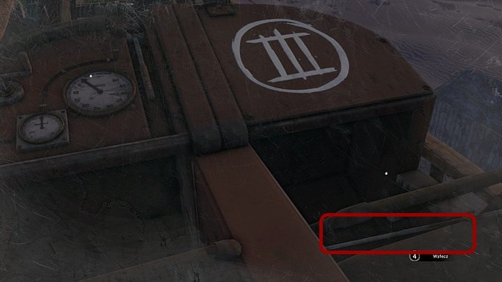 Najpierw w zbliżeniu na przód wagonika zbadaj siedzisko po prawej - leży tam kolejny pręt, który oczywiście zabierz (w kolejnym zbliżeniu) - Zdobądź klucz aktywacyjny | Rozdział piąty | Opis przejścia Syberia 3 - Syberia 3 - poradnik do gry