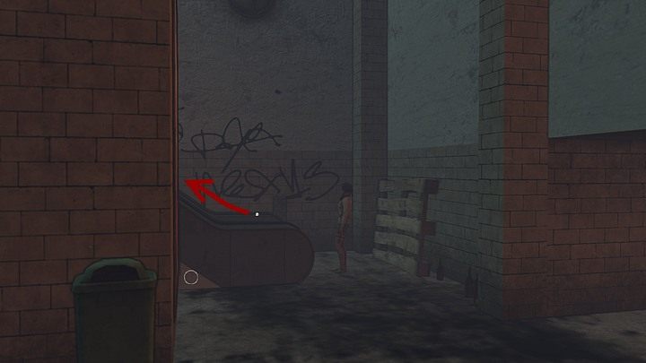 Wędruj ponownie pod ceglasty budynek (w górę ekranu) i teraz właśnie przejdź przez otwartą bramę - Zdobądź trzy jukolskie soczewki | Opis przejścia Syberia 3 - Syberia 3 - poradnik do gry